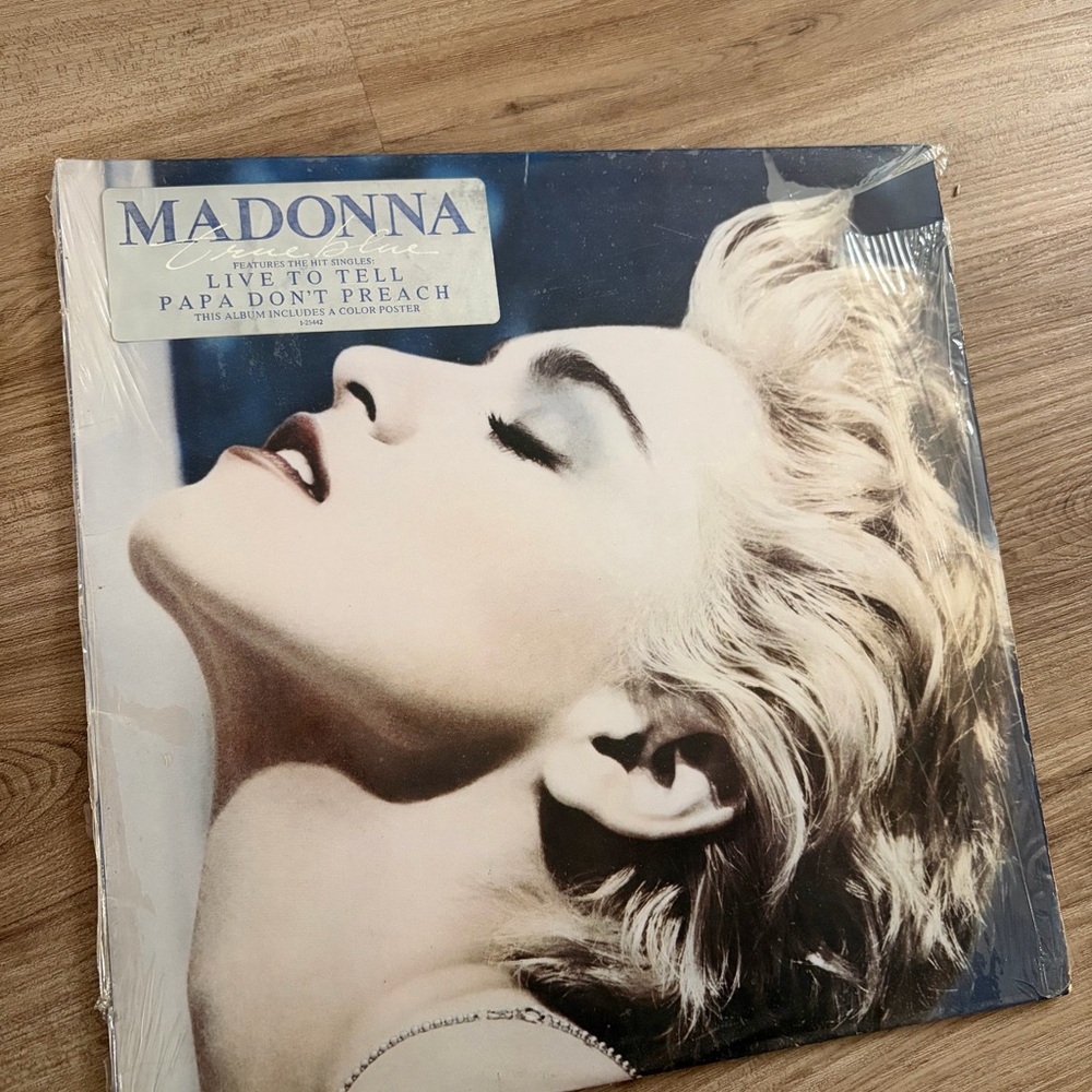 Madonna Classic True Blue Vinyl Album 12 inch vintage 1986